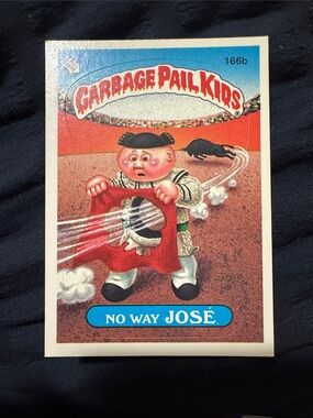 'No Way José' Collectible Card - Red Accent